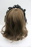 画像3: Angelic Pretty / Holy Pearl ヘッドドレス  黒Ｘ白 I-26-01-27-058-AP-AC-SA-ZI (3)