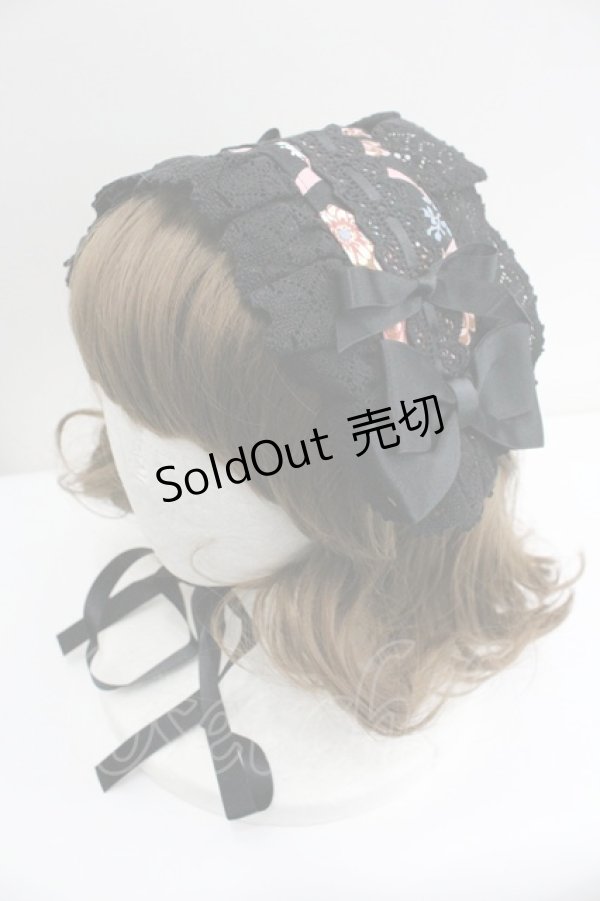 画像1: BABY,THE STARS SHINE BRIGHT / Pearl Bouquetヘッドドレス  黒 I-26-01-27-065-BA-AC-SA-ZI (1)