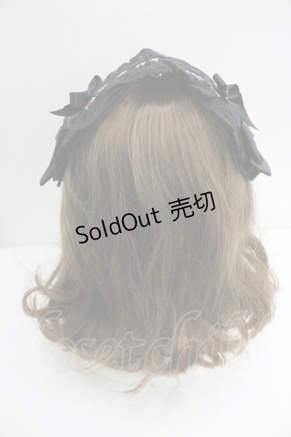 画像3: BABY,THE STARS SHINE BRIGHT / Pearl Bouquetヘッドドレス  黒 I-26-01-27-065-BA-AC-SA-ZI (3)