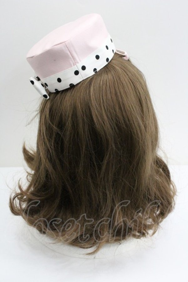 画像2: Angelic Pretty / MilkshakeサーキュラーワンピースSetのハット  ピンク I-26-01-27-067-AP-OP-SA-ZI (2)