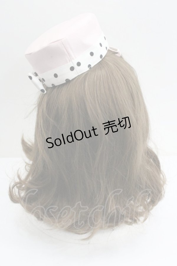 画像2: Angelic Pretty / MilkshakeサーキュラーワンピースSetのハット  ピンク I-26-01-27-067-AP-OP-SA-ZTK033 (2)