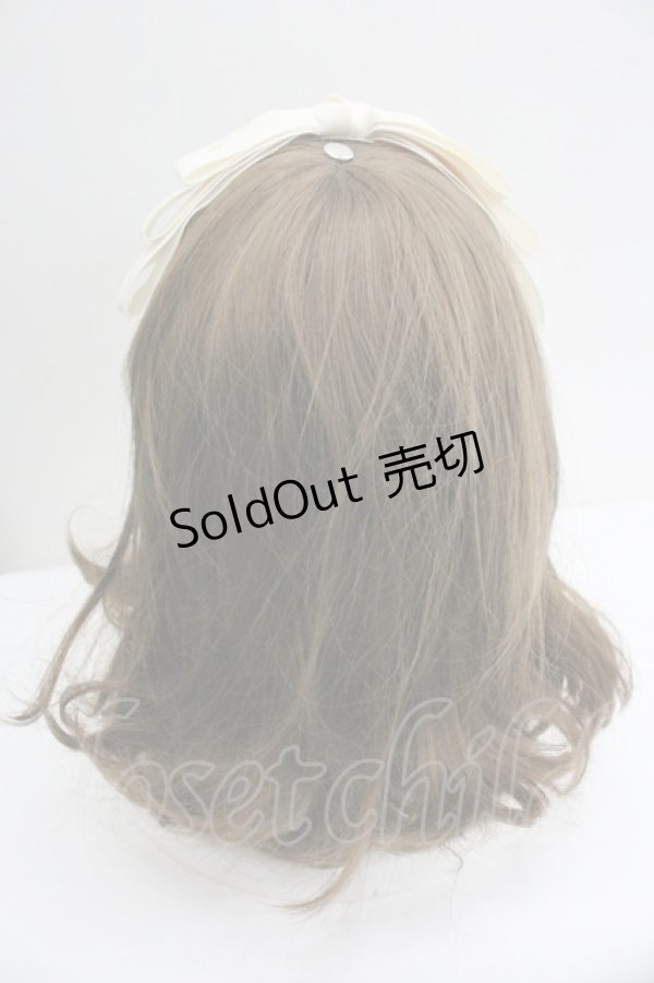 画像3: m petit by misako / NINA'sコラボ AM*NIリボンカチューシャ  生成り I-26-01-27-069-LO-AC-SA-ZT610-F004 (3)