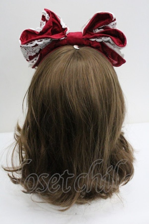 画像2: BABY,THE STARS SHINE BRIGHT / キャメロンカチューシャ  エンジ I-26-01-27-073-BA-ZA-SA-ZI (2)