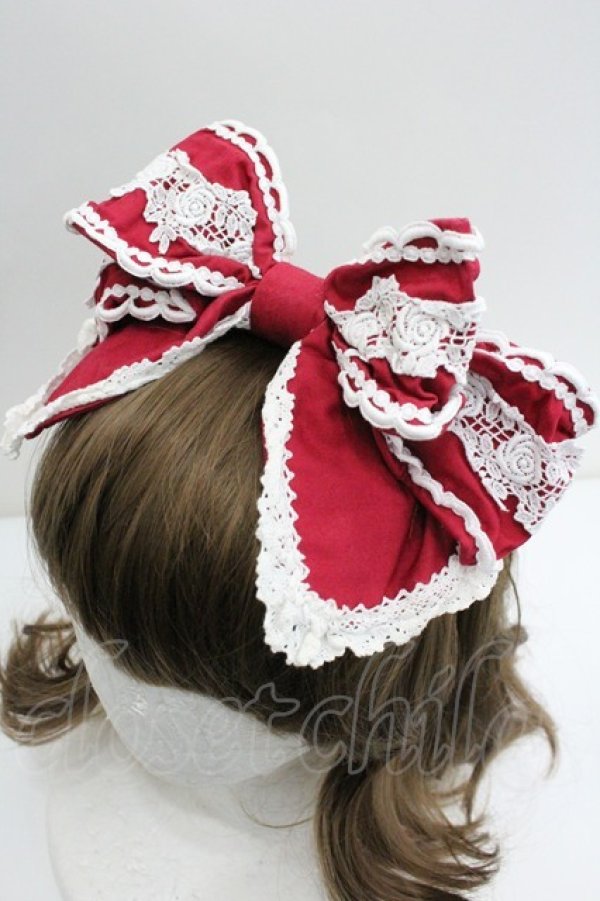 画像3: BABY,THE STARS SHINE BRIGHT / キャメロンカチューシャ  エンジ I-26-01-27-073-BA-ZA-SA-ZI (3)