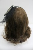 画像3: Angelic Pretty / クロスチュールカチューシャ  黒 I-26-01-27-074-AP-AC-SA-ZI (3)