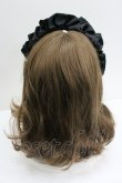 画像3: LOLITAその他(お買取対象外) / ギャザーカチューシャ  ブラック I-26-01-27-076-LO-AC-SA-ZI (3)
