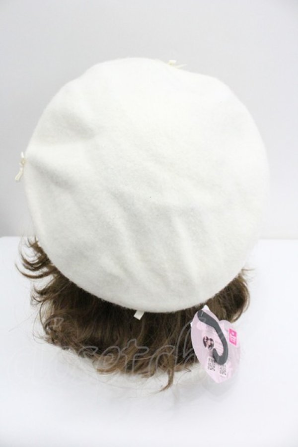 画像3: m petit by misako / サンリオキャラクターズコラボ シナモロール ベレー  アイボリー I-26-01-27-087-LO-AC-SA-ZI (3)