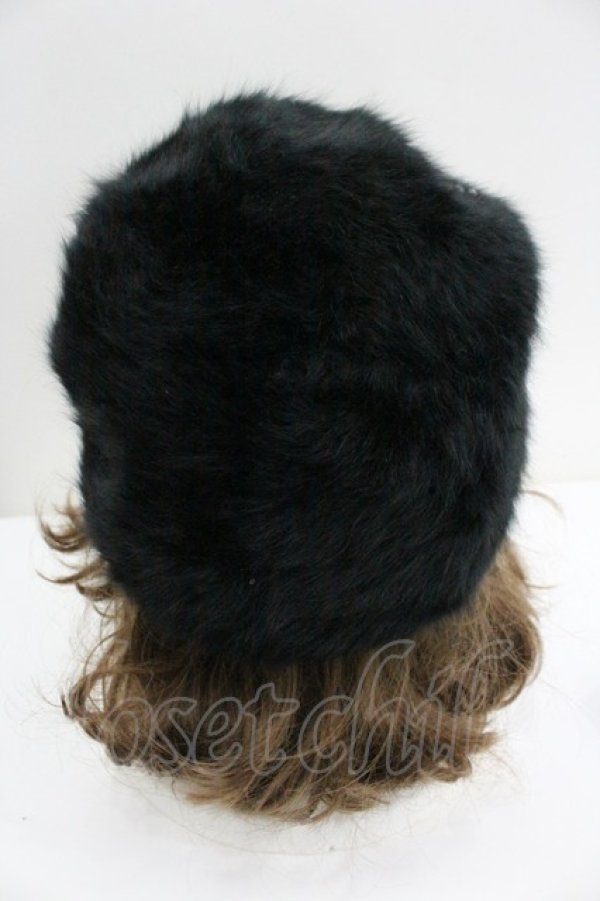 画像2: Secret Honey / ファーベレー帽  ブラック I-26-01-27-088-CA-AC-SA-ZI (2)