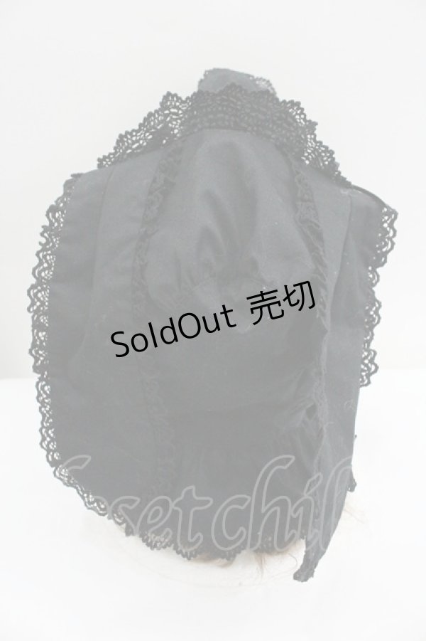 画像3: BABY,THE STARS SHINE BRIGHT / うさみみボンネット  黒 I-26-01-27-094-BA-AC-SA-ZI (3)