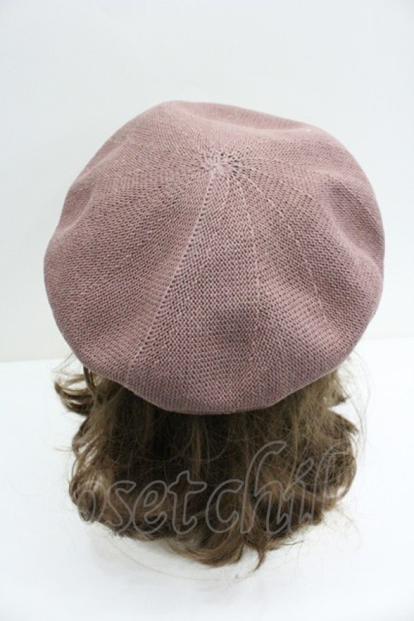 画像3: m petit by misako / NINA'S AM カメオベレー  ピンク I-26-01-27-099-LO-AC-SA-ZI (3)