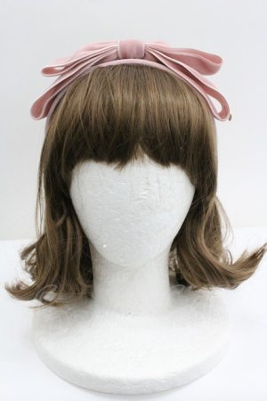 画像: PINK HOUSE / big ribbon katyusha  ピンク I-26-01-27-106-LO-AC-SA-ZI