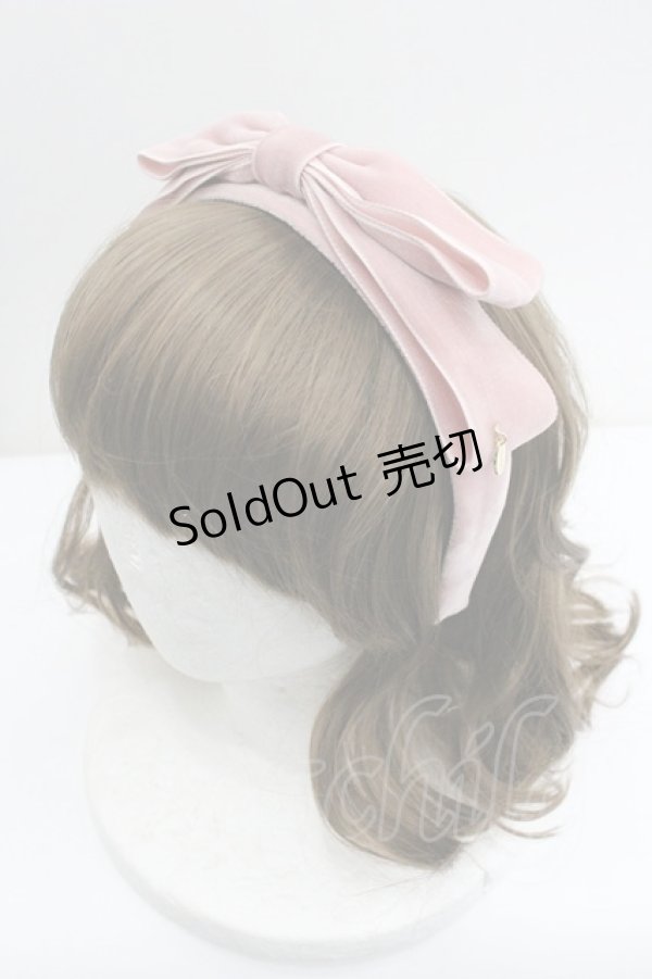 画像3: PINK HOUSE / big ribbon katyusha  ピンク I-26-01-27-106-LO-AC-SA-ZI (3)