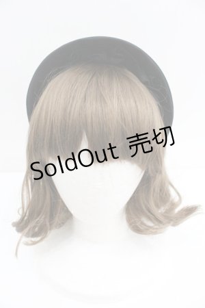 画像: marchen romanTica / 春霞Iyoriココシニクカチューシャ  黒 I-26-01-27-113-EL-AC-SA-ZT610