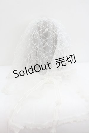 画像: BABY,THE STARS SHINE BRIGHT / フラワーレースビジューヴェール  白 I-26-01-27-123-BA-AC-SA-ZI