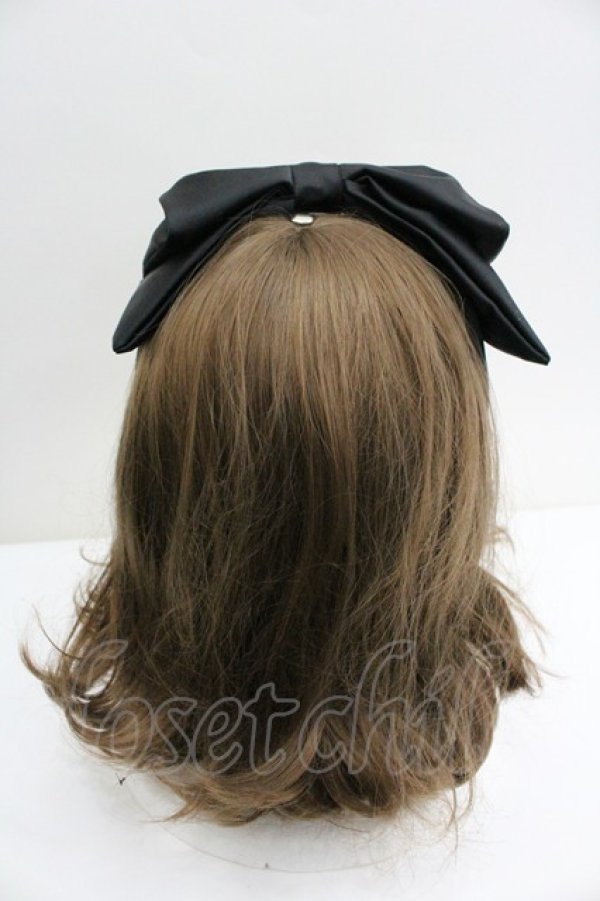 画像3: Secret Honey / リボンカチューシャ  黒 I-26-01-27-012-CA-AC-SA-ZI (3)