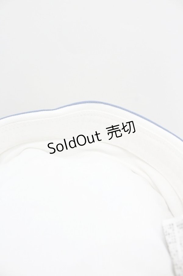 画像5: PINK HOUSE / 配色セーラーハット  シロ×ブルー I-26-01-27-016-LO-AC-SA-ZI (5)