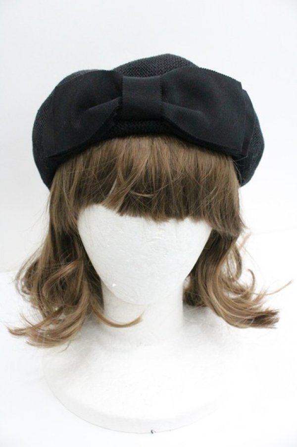 画像2: m petit by misako / AMリボンサーモベレー  ブラック I-26-01-27-020-LO-AC-SA-ZI (2)