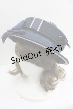 画像: Hoshibako Works / ベアーズギフトボーダーハット  ネイビー I-26-01-27-022-LO-AC-SA-ZI