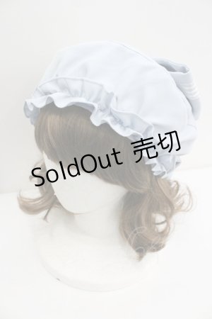 画像: To Alice / マリンアイドルビッグリボンベレー帽  サックス I-26-01-27-024-LO-AC-SA-ZI