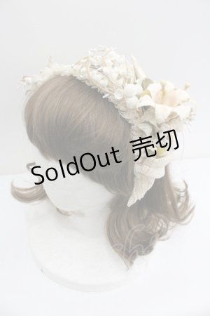 画像: Hoshibako Works / 白昼夢の花影カチューシャ TypeA  アイボリー I-26-01-27-027-LO-AC-SA-ZI