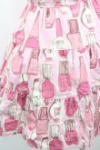 画像3: Emily Temple cute / ネイルポリッシュ柄ジャンパースカート  ピンク I-26-01-29-033-0-OP-TE-ZI (3)
