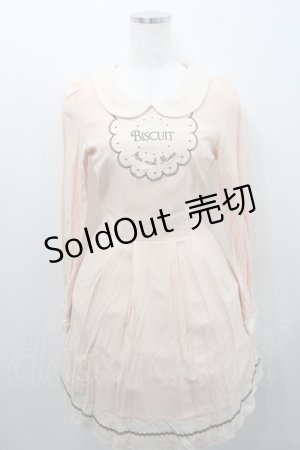 画像: Amavel / ビスケットワッペンワンピース F ピンク I-26-01-29-038-CA-OP-TE-ZI