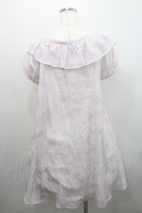 画像2: E hｙphen WORLD GALLERY Bon Bon / ペガサス柄ワンピース F ピンク I-26-01-29-041-LO-OP-TE-ZI (2)