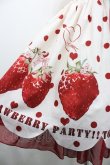 画像4: To Alice / Strawberry Partyワンピース S アイボリーＸ赤 I-26-01-29-054-LO-OP-SA-ZI (4)