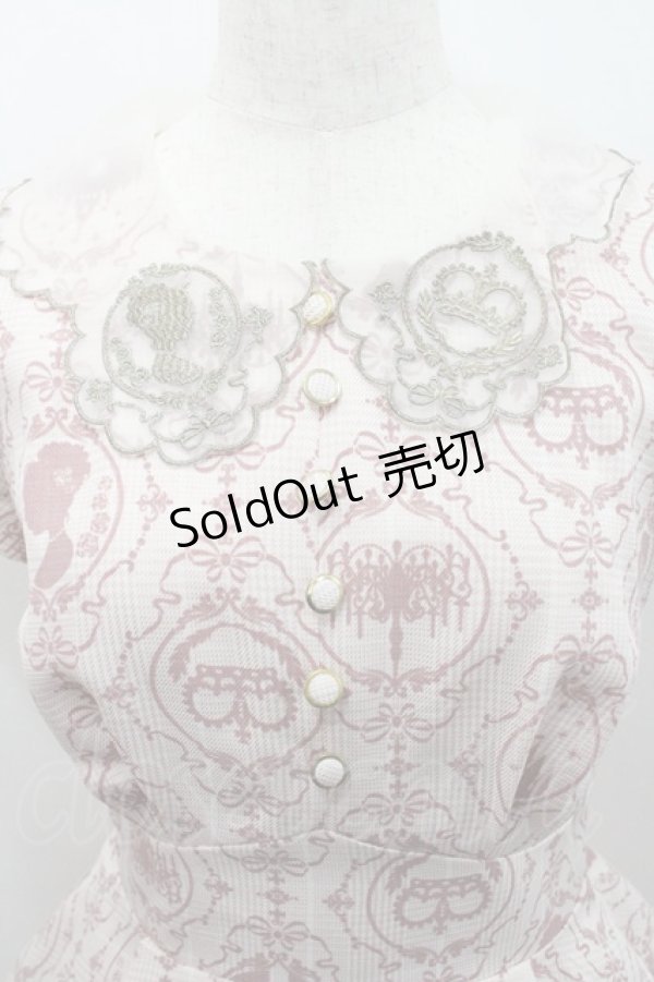 画像3: Secret Honey / プリンセス柄ワンピース 2 ピンク I-26-01-29-057-CA-OP-TE-ZI (3)