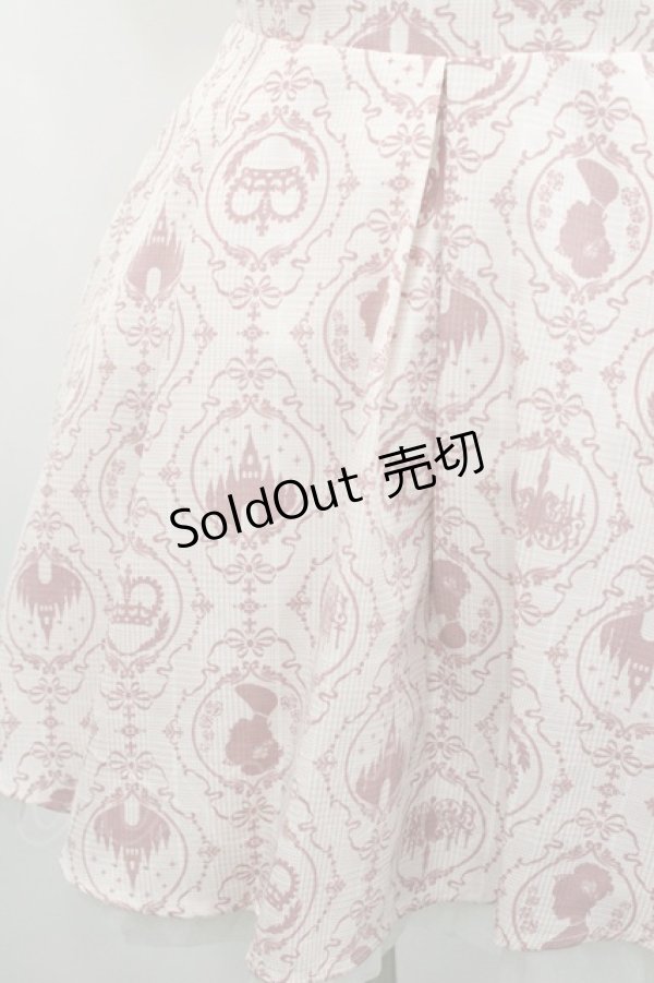 画像4: Secret Honey / プリンセス柄ワンピース 2 ピンク I-26-01-29-057-CA-OP-TE-ZI (4)