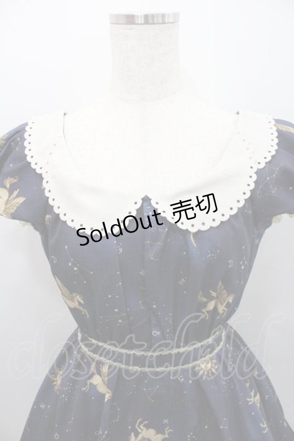 画像3: Secret Honey / ホロスコープ星座柄ワンピース 2 ネイビー I-26-01-29-058-CA-OP-TE-ZI (3)