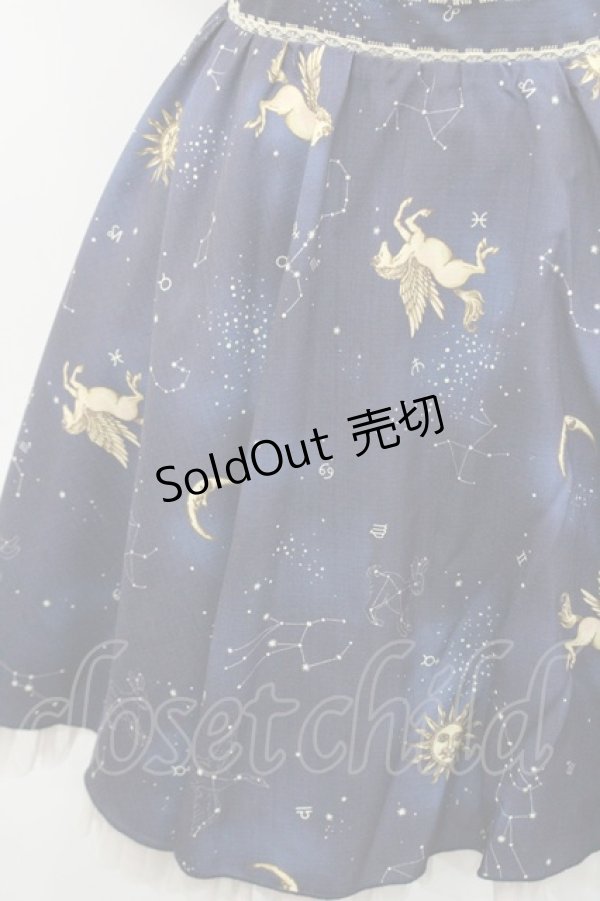 画像4: Secret Honey / ホロスコープ星座柄ワンピース 2 ネイビー I-26-01-29-058-CA-OP-TE-ZI (4)