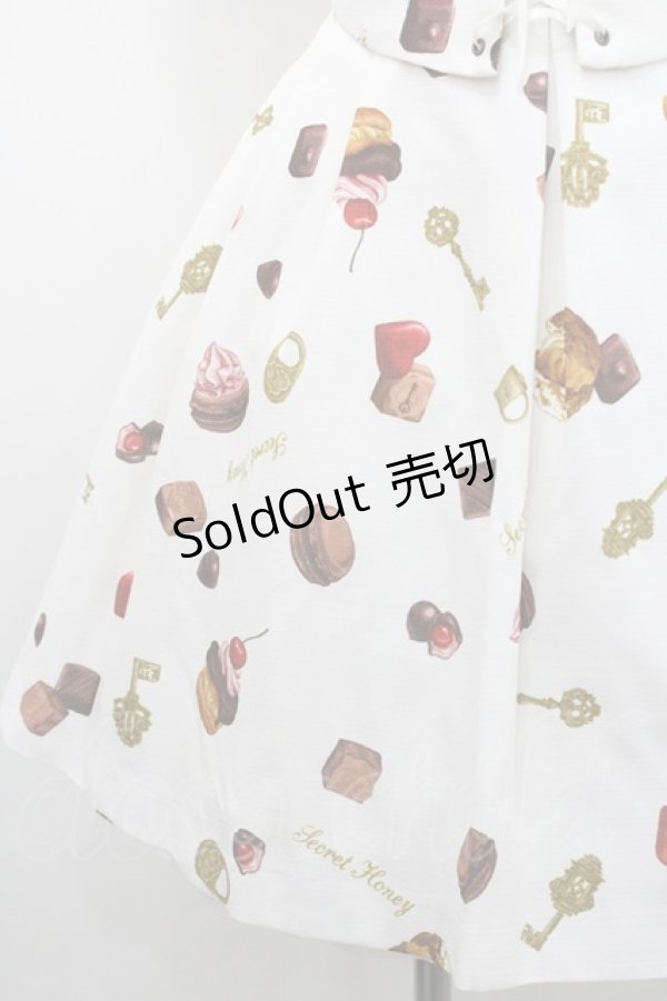 画像4: Secret Honey / スイーツ柄ビスチェワンピース 2 オフ I-26-01-29-064-CA-OP-TE-ZI (4)