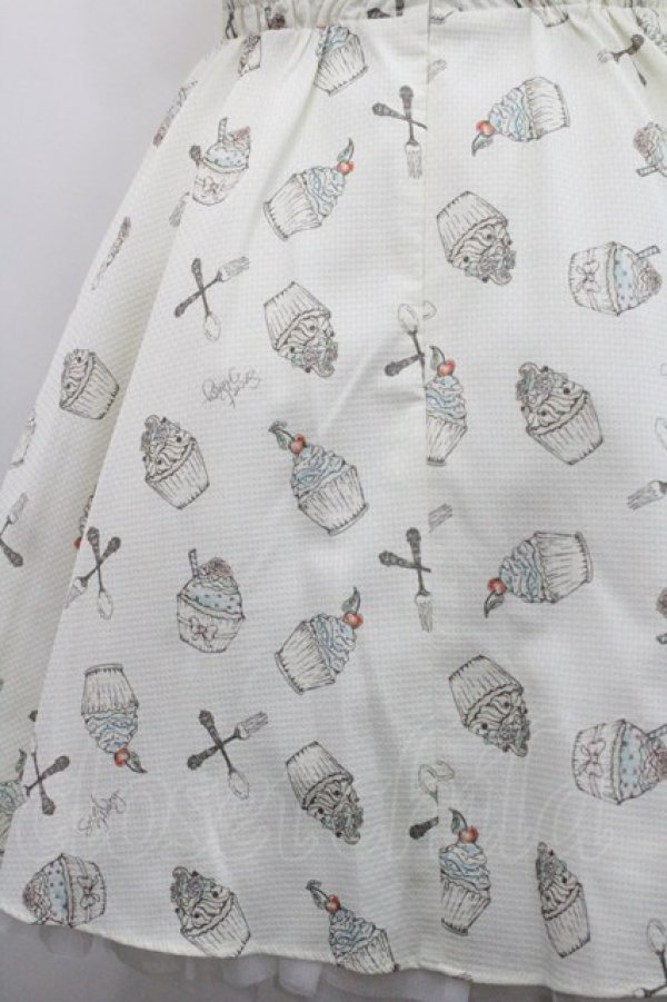 画像3: Secret Honey / カップケーキ&カトラリーワンピース 2 アイボリー I-26-01-29-065-CA-OP-TE-ZI (3)