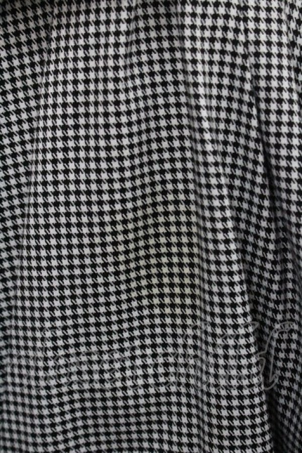 画像4: Secret Honey / ２重襟千鳥格子ワンピース 2 黒×白 I-26-01-29-066-CA-OP-TE-ZI (4)