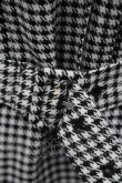 画像5: Secret Honey / ２重襟千鳥格子ワンピース 2 黒×白 I-26-01-29-066-CA-OP-TE-ZI (5)