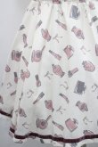 画像3: Secret Honey / コスメ総柄ノースリーブワンピース 2 アイボリー I-26-01-29-069-CA-OP-TE-ZI (3)