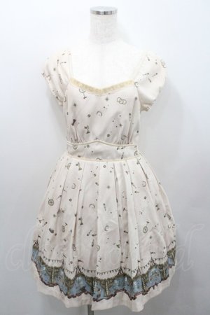 画像: Secret Honey / サーカスプリントワンピース 2 アイボリー I-26-01-29-070-CA-OP-TE-ZI