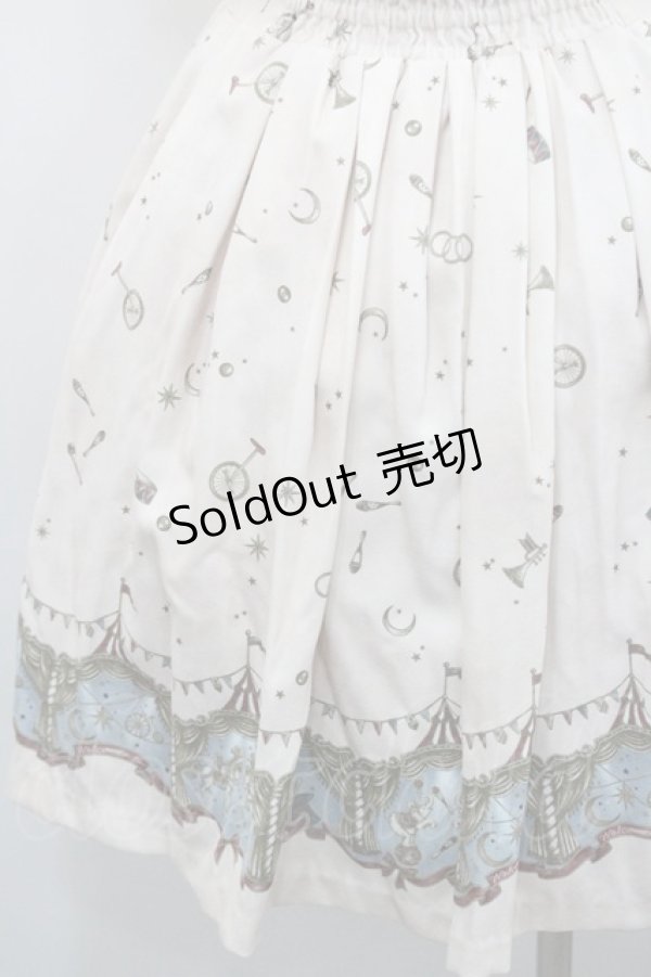 画像3: Secret Honey / サーカスプリントワンピース 2 アイボリー I-26-01-29-070-CA-OP-TE-ZI (3)