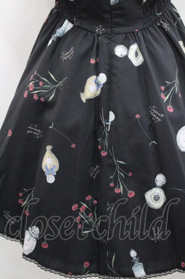 画像3: Secret Honey / 香水瓶ワンピース 2 黒 I-26-01-29-073-CA-OP-TE-ZI (3)