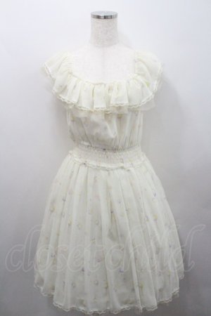 画像: Secret Honey / セーラームーン/モチーフ柄ワンピース 2 オフホワイト I-26-01-29-074-CA-OP-TE-ZI