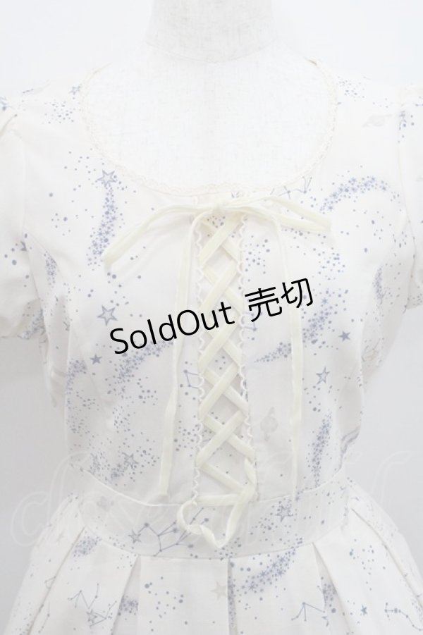 画像3: Secret Honey / 星座柄ワンピース 2 アイボリー I-26-01-29-076-CA-OP-TE-ZI (3)