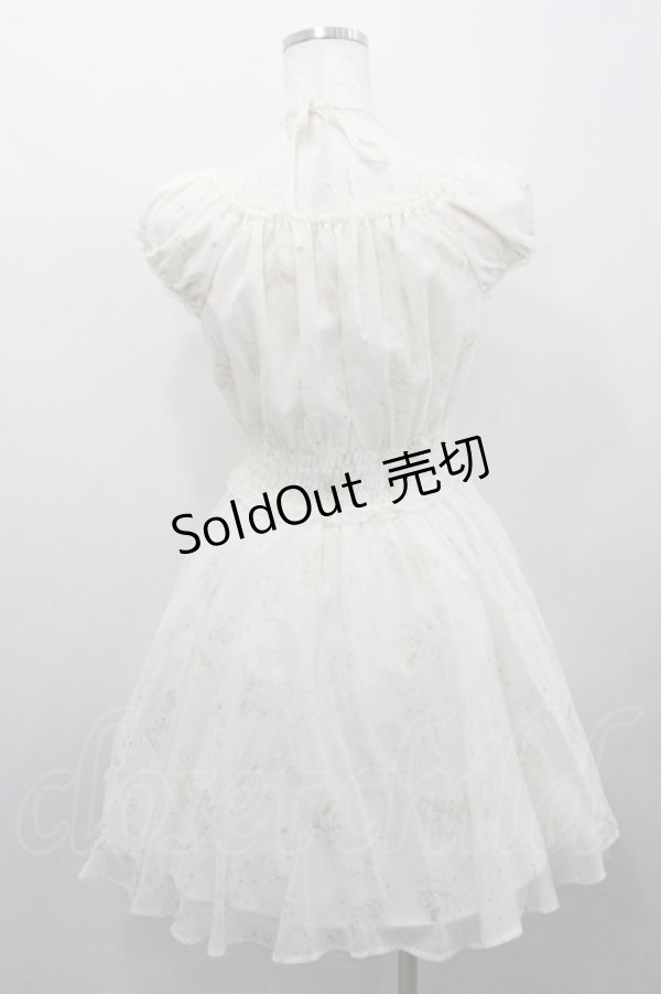 画像2: Secret Honey / 星座柄ワンピース 2 アイボリー I-26-01-29-077-CA-OP-TE-ZI (2)