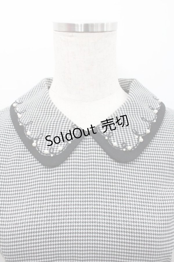 画像3: Secret Honey / 千鳥柄セットアップ 2 黒×白 I-26-01-29-082-CA-OP-TE-ZI (3)