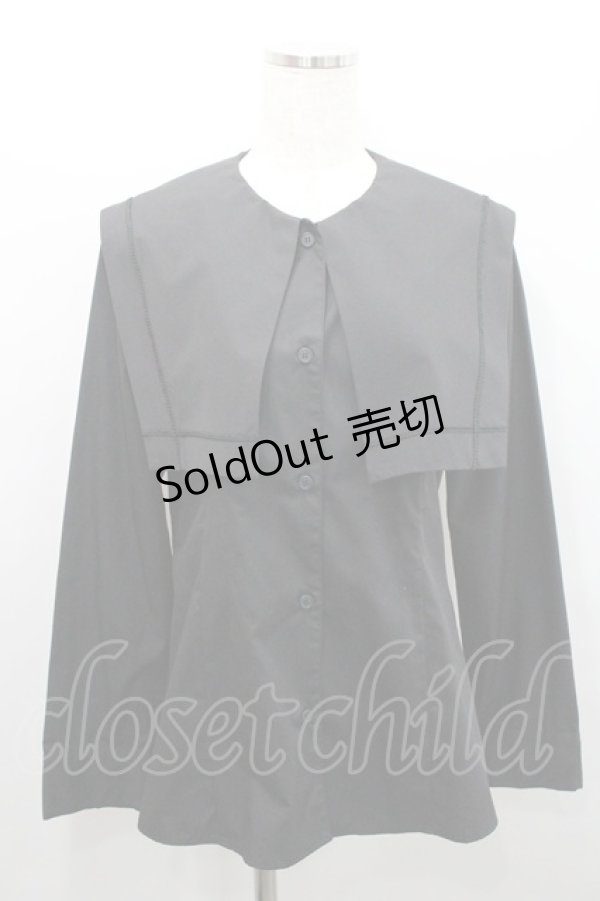 画像1: MIHO MATSUDA / ブラウス・バドウ L 黒 I-26-01-29-011-GO-BL-TE-ZI (1)