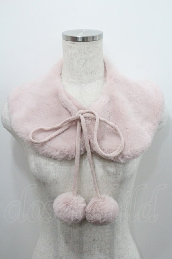 画像1: m petit by misako / ファーティペット  ピンク I-26-01-29-101-LO-ZA-SA-ZI (1)