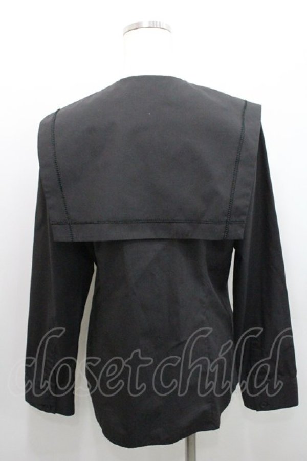 画像2: MIHO MATSUDA / ブラウス・バドウ L 黒 I-26-01-29-011-GO-BL-TE-ZI (2)