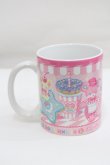 画像2: Angelic Pretty / MELODY TOYSマグカップ  ピンクＸ白 I-26-01-29-104-AP-ZA-SA-ZI (2)