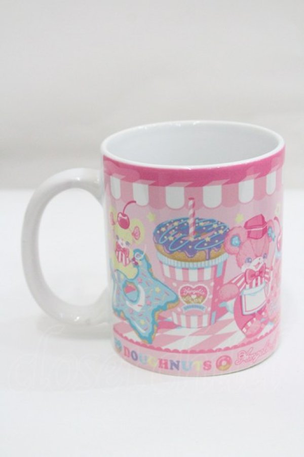 画像2: Angelic Pretty / MELODY TOYSマグカップ  ピンクＸ白 I-26-01-29-104-AP-ZA-SA-ZI (2)