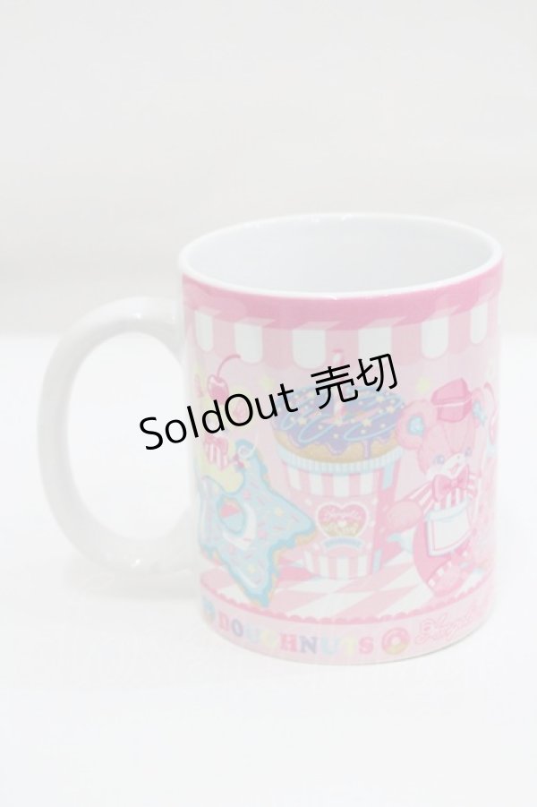 画像2: Angelic Pretty / MELODY TOYSマグカップ  ピンクＸ白 I-26-01-29-104-AP-ZA-SA-ZI (2)